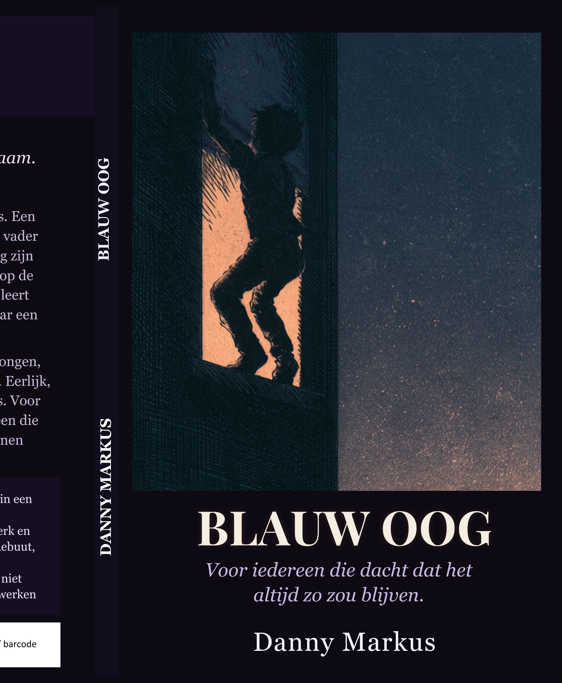 Omslag van Blauw Oog van Danny Markus